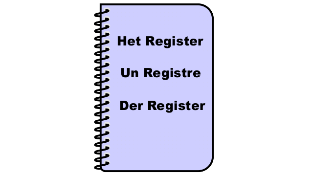 Register spiraal